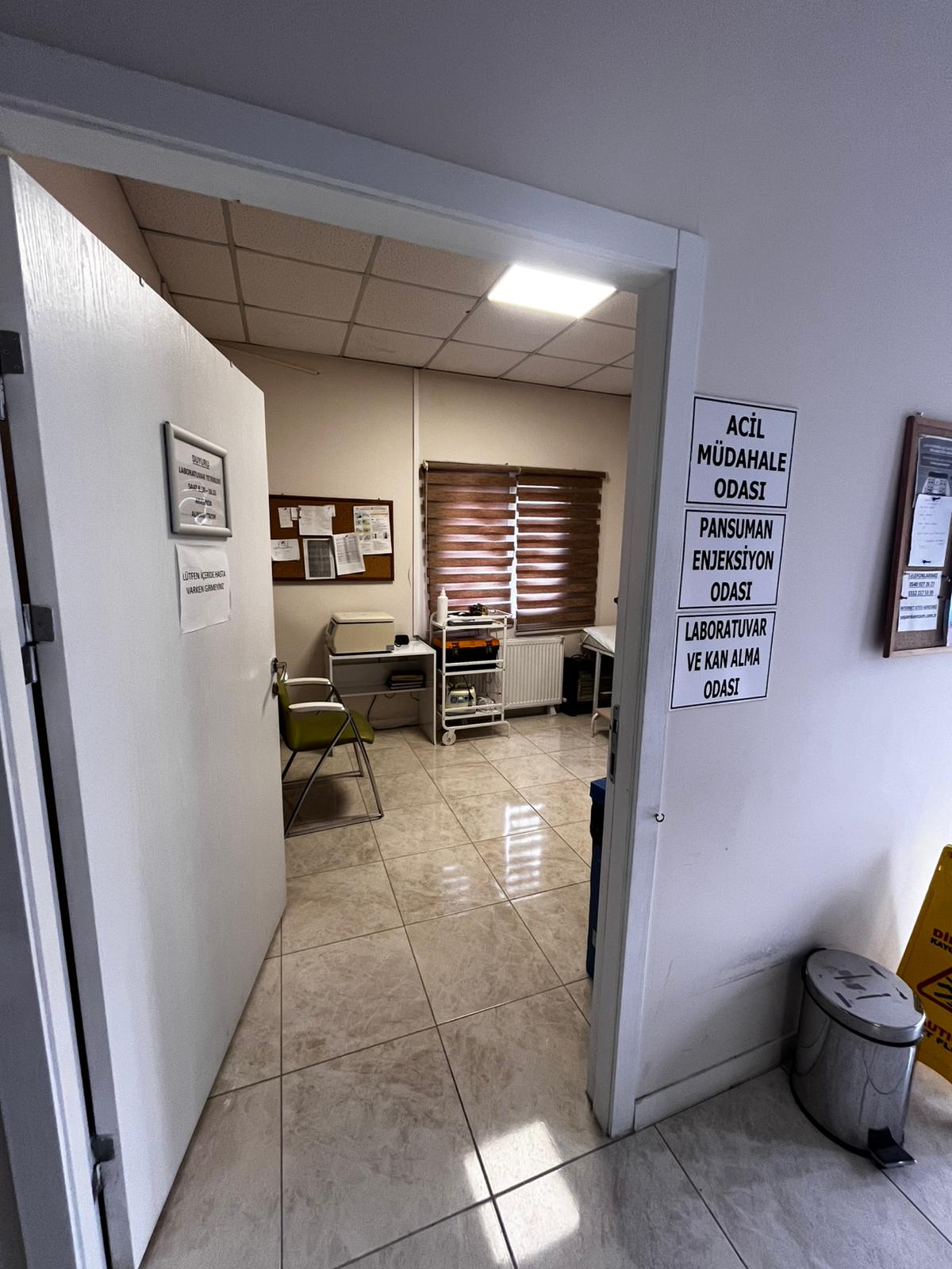 ACİL MÜDAHALE - PANSUMAN ENJEKSİYON ODASI